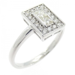 Nhẫn kim cương K18WG 0.30CT