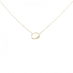 K18YG Dây chuyền kim cương - Hàng hiệu Authentic