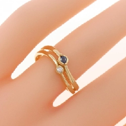 Nhẫn Sapphire K18YG 670487