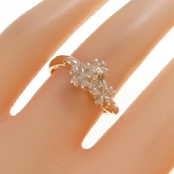 K10PG Nhẫn Hoa - Hàng hiệu Chính hãng 853876