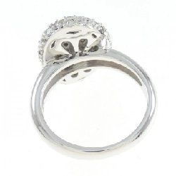 Nhẫn kim cương Pavé K18WG 1.20CT 671998