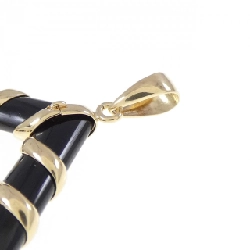 K18YG Onyx Pendant - Hàng hiệu Authentic 864463