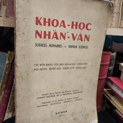 Khoa học nhân văn - Nxb 1973