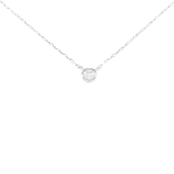 Dây chuyền kim cương PT 0.05CT - Hàng hiệu Authentic