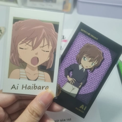 Combo thẻ W photocard nhân phẩm conan vol2 . Thẻ chính hãng Nhật