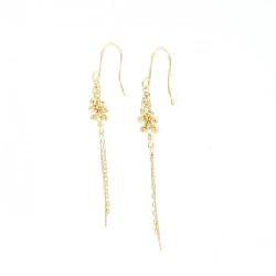 K18YG Bông tai - Hàng hiệu Authentic 875959