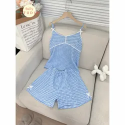 New Bộ ngủ 2 dây cotton Hàn Quốc 698151