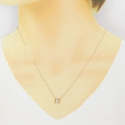 K18PG/K18YG Hoa Đá Kim Cương Dây Chuyền 0.10CT - Hàng hiệu Chính hãng 866714