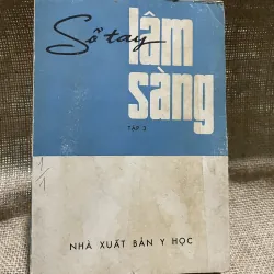 Sổ tay lâm sàng - sách y- khoảng 1000 trang - xuất bản 1977