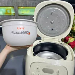 🥗 Nồi Cơm Điện UNIE URC815 – Ngoài Cơm Còn Nấu Cháo, Súp, Hầm Đa Năng! 726283
