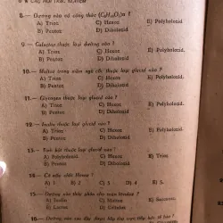 Trắc nghiệm vạn vật 12A  1006274