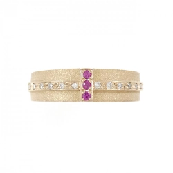 Nhẫn ruby K18PG 0.03CT 668943