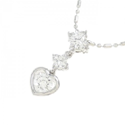 Dây chuyền kim cương hình trái tim 18KWG/750WG 0.45CT - Hàng hiệu Chính hãng 868499