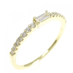 Nhẫn kim cương K18YG 0.06CT - Hàng hiệu Chính hãng