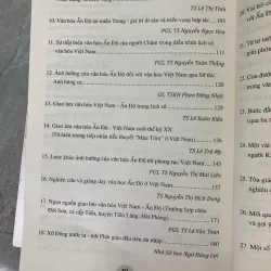 QUAN HỆ VIỆT NAM ẤN ĐỘ TRÊN LĨNH VỰC VĂN HÓA - PGS. TS. LÊ VĂN TOAN (CHỦ BIÊN) 699465