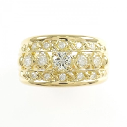 Nhẫn kim cương K18YG 0.52CT - Hàng hiệu chính hãng 849422