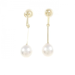 Bông tai ngọc trai Akoya K18YG 7.5mm - Hàng hiệu Chính hãng