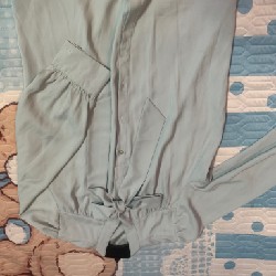 Áo sơ mi xanh mint nhà Tiin sz M.  21075