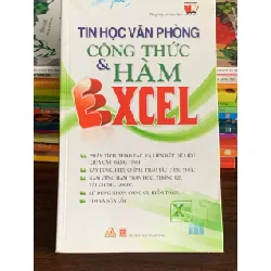 Tin học văn phòng – Công thức & hàm Excel – Tổng hợp & biên dịch