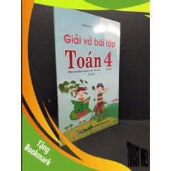 (TẶNG BOOKMARK) Giải vở bài tập toán 4 tập 1 mới 90% bẩn nhẹ 2017 RBK2608 Thanh Thảo - Kim Liên GIÁO TRÌNH, CHUYÊN MÔN