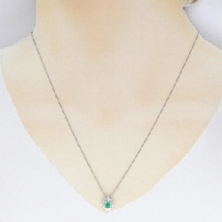 Dây chuyền ngọc lục bảo PT900/PT850 0.33CT - Hàng hiệu Authentic 860817