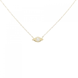 Dây chuyền kim cương K18YG 0.09CT - Hàng hiệu Chính hãng