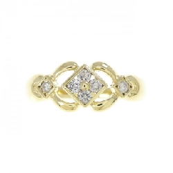 Nhẫn kim cương K18YG 0.15CT - Hàng hiệu Chính hãng 852991