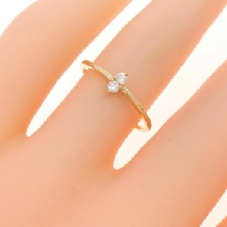 【Remake】Nhẫn kim cương K18YG 0.06CT 673229