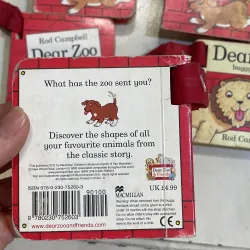 Ngoại văn : Rod Campbell : DEAR ZOO : animal shapes & buggy book ( chọn 1 quyển )  1027456