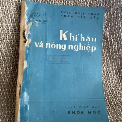 Khí hậu và nông nghiệp PHAM NGỌC TOAN PHAN TẤT ĐÁC
