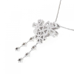 K18WG Hoa Kim Cương Dây Chuyền 1.00CT - Hàng hiệu Chính hãng 866460