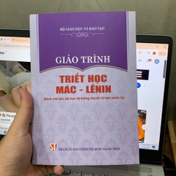 Sách giáo trình triết học Mác Lênin