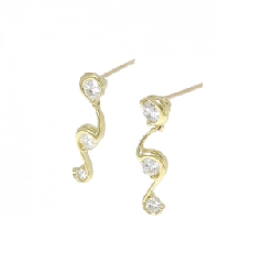 K18YG Bông tai kim cương 0.70CT - Hàng hiệu Chính hãng 877424