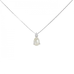 Dây chuyền kim cương PT900/PT850 1.003CT L SI2 cắt hình fancy - Hàng hiệu Authentic