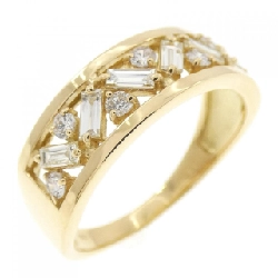 【Sản phẩm mới】Nhẫn kim cương K18YG 0.50CT