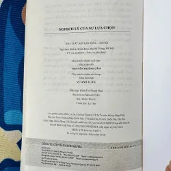 [Sách Tâm Lý Hành Vi] Nghịch Lý Của Sự Lựa Chọn - Barry Schwartz - Tốt 931644