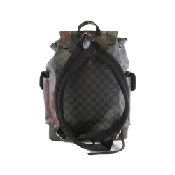 Louis Vuitton Damier Graphite (Rope) Christopher MM N41709 Ba lô - Hàng hiệu Chính hãng 763862