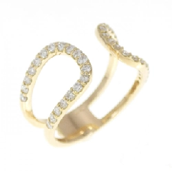 Nhẫn kim cương K18YG 0.40CT - Hàng hiệu Authentic