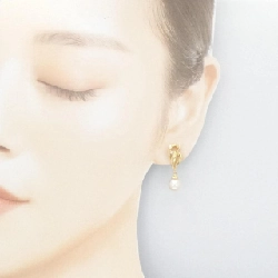 K18YG Bông tai ngọc trai Akoya 7.7mm - Hàng hiệu Chính hãng 867274