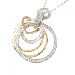 Dây chuyền kim cương ba màu K18 - Hàng hiệu Authentic 846908