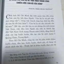 SÁCH TƯ TƯỞNG HỒ CHÍ MINH VỀ CÁN BỘ 700681