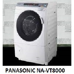 ( USED 95% ) PANASONIC  NA-VT8000 MÁY GIẶT SẤY BLOCK