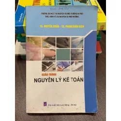 Giáo trình Nguyên lý kế toán – Bộ GD&ĐT