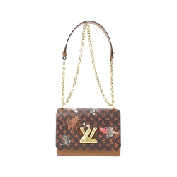 Túi đeo vai Louis Vuitton Monogram (Catgram) Twist M44408