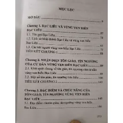 Tôn giáo tín ngưỡng dân gian cư dân ven biển Bạc Liêu TÂM LINH - TÔN GIÁO - THIỀN ANTQ0810 577934