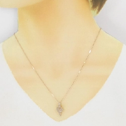 K18PG Dây chuyền kim cương 0.90CT - Hàng hiệu Chính hãng 863719