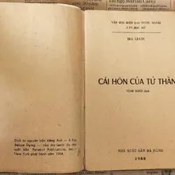 Tiểu thuyết Mỹ: CÁI HÔN CỦA TỬ THẦN - Ira Levin 727202