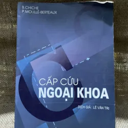 CẤP CỨU NGOẠI KHOA -200 trang 