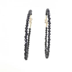 K10YG Spinel Bông tai - Hàng hiệu Chính hãng