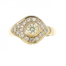 Nhẫn kim cương K18YG 0.125CT - Hàng hiệu Chính hãng 855213